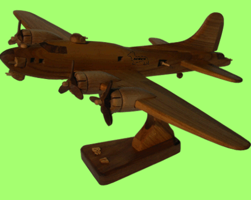 B-17 Fortress - Wooden plane